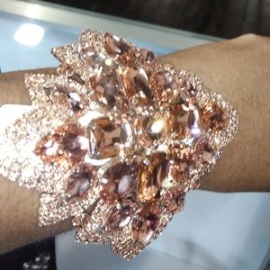 Bracelet with matching earrings